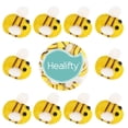 thumbnail image 2 of Wool Felt Bees for Crafts and Decoration Yellow Color Simple to Use with Needle Thread or Glue 12pcs, 2 of 8
