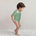thumbnail image 3 of Sigee Leopard print St. Patrick's Day for Baby Unisex Baby Cotton Short-Sleeve Bodysuits Soft Cotton, Breathable-3 Months, 3 of 7