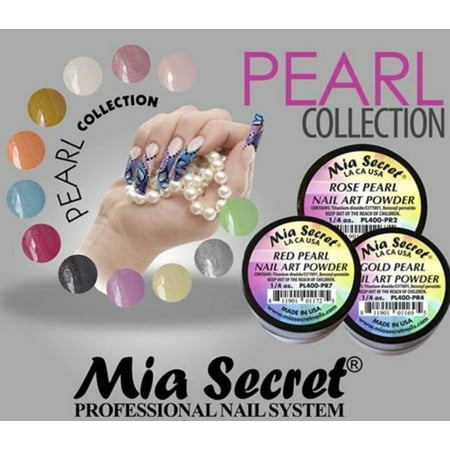 * 12 PCs Pearl Collection Mia Secret Acrylic Powder *MADE IN USA*+ FREE Temporary Body