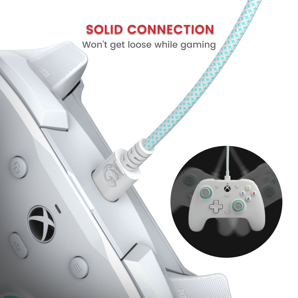 GameSir USB-C Cable for G7 SE, G7, T4 Kaleid (Black & Red)