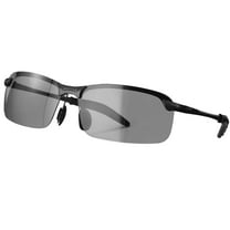 Sport Sunglasses Cycling Polarized Sun Glasses for Men Women Mountain Bike Driving Fishing Running, Gun Gray/Gray