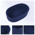 thumbnail image 2 of REGALWOVEN 3 Packs Storage Basket, Shelf Closet Storage Bin for Key Tray Bowl for Entryway Desk, Catchall Home Decor Navy 9.1*5.1*2.8in, 2 of 5