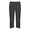 thumbnail image 6 of Ghalytn Plus Size Capri Leggings Women L-5XL, Elastic Waist Cropped Pants with Lace Hem, 6 of 6