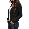 thumbnail image 4 of Hilenly Cardigan Sweaters for Women Lightweight Open Front Cardigan Long Sleeve V Neck Button Down Casual Knit Sweater, 4 of 7