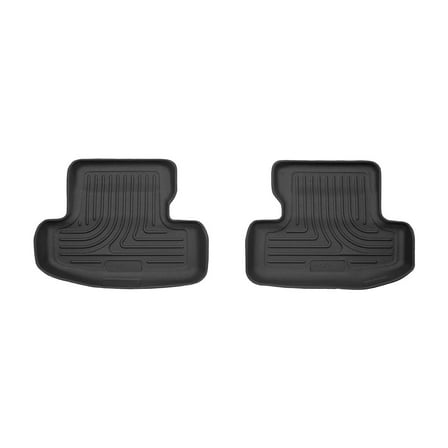 Husky Liners 19181 Weatherbeater Floor Mats Fit 2015-2024 Ford Mustang 2nd Row Liners 2pc Black