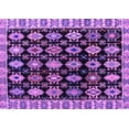 thumbnail image 1 of Ahgly Company Indoor Rectangle Abstract Purple Modern Area Rugs, 7' x 9', 1 of 4
