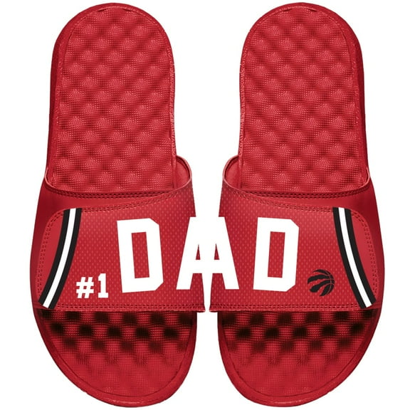 Toronto Raptors ISlide Dad Slide Sandals - Red