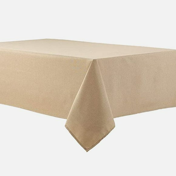 Table Cloth 54"x120" Fabric 7.1-oz. Spun Polyester "Harmony" color SANDALWOOD 2/ Pack