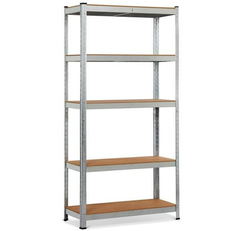 71 5 Level Shelf Shelving Unit Heavy Duty Metal Adjustable Garage