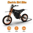 thumbnail image 4 of TUTTIO Soleil01 Electric Dirt Bike Teen Adults ,  2000W 48V 21Ah Battery 37Mph Full Suspension Mountain Ebike, 200N.m Torque All Terrain Electric Motorcycle, 4 of 6