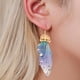 thumbnail image 1 of Pendientes para mujer, Regalos para mujer PENDIENTES DE ALAS CON DEGRADADO DE DIAMANTES DE COLORES Y ALAS El collar, 1 of 5