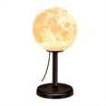 thumbnail image 1 of Lámpara de Luna 3D Lámpara de Mesita de Noche para Dormitorio - Lámparas de Noche Regulables Lámpara Pequeña Luz de Escritorio LED para Dormitorio, Hogar, Dormitorio, 1 of 5