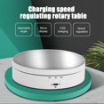 thumbnail image 4 of Clearance Sale High Power Mirror Electric Rotating Display Stand Base Jewelry Organizer Turntable Jewellery Speed And Angle Adjustment, 4 of 10