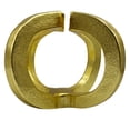 thumbnail image 3 of Bergamo Art 8 Inch Wide Decorative Handmade Aluminum Modern Sculpture in Gold, 3 of 6