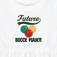 thumbnail image 4 of Inktastic Future Bocce Player Girls Baby Dress, 4 of 5