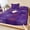 Amethyst, Lavender, Sunset Glow, Orchid, variant on Twin Sze Fitted Sheet Set - Black Halloween 2 Piece Bedding Sets 16" Deep Pocket Fitted Sheet with 1 Pillowcase, Purple White Yellow Net Classic Black Brushed Microfiber Hotel Luxury Bed Sheets