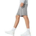 thumbnail image 3 of Hat and Beyond Men's Lightweight Brushed Fleece Elastic Sweat Shorts with Pockets, 3 of 6