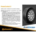 thumbnail image 3 of 2) Llantas 195/55R16 Continental PowerContact 2 87H SL Continental ., 3 of 6