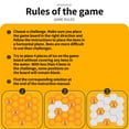 thumbnail image 6 of Learning Toys for 3 Year Olds Learning Toys for 3 Year Olds Board Game Parent-child Interactive Creative Assembly Bee Toy, 6 of 8