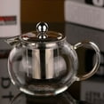 thumbnail image 4 of Théière en Verre Résistante à la Chaleur de 1300 ml pour Cuisinière à Induction, Théière en Verre Résistante à la Chaleur avec Passoire en Acier Inoxydable 304, 4 of 8