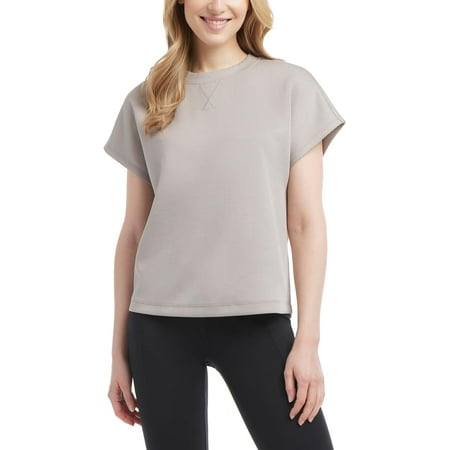 Danskin Women's Short Sleeve T-Shirt, Atmosphere, XS