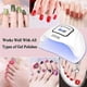 thumbnail image 4 of UV LED Nail Lamp 150W, Professional Nail Dryer Gel Polish Light, UV Nail Light With 4 Timer Setting, Nail Polish Curing Gel LED Dryer, Professional Na, 4 of 5