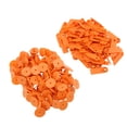 thumbnail image 4 of Ear Tag For Livestock, Pig Livestock Soft  Animal Blank Ear Tags Safe Durable  For Breeding Population Prevention Control No Letters, Orange, 4 of 8
