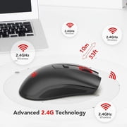 Redragon M652 Optical USB Wireless Gaming Mouse, Black