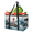 Multicolor 1, variant on Nautical Lighthouse Reusable Grocery Bags, Foldable Reusable Shopping Bags, Blue Ocean Sea Waves Collapsible Tote Bag with Reinforced Handles for Kitchen, Picnic