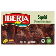Iberia Squid Pieces in Ink Sauce, 4 oz