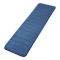 thumbnail image 1 of Large Size Bath Mat Absorbent Non-slip Toilet Foot Mat Memory Foam Non Slip Striped Bath Floor Tub Mat Black Machine Washable Bath Mat Bathroom Bathtub Practical Mat Multi-color Option, 1 of 7