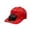 B- Red, variant on Fan Hat with Solar Charging, 3 Speed Adjustable Black Breathable Mesh Cap, for Adult Outdoor Fishing Hiking Camping, 1 Pack Portable Cooling Fan Hat with Brim