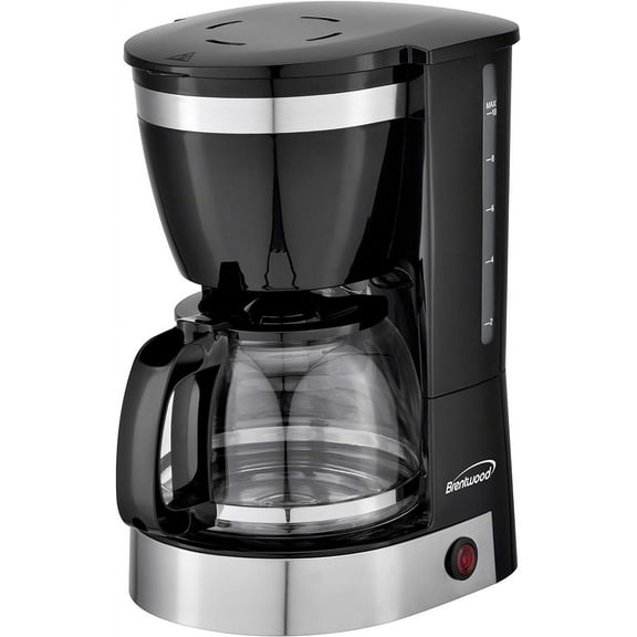 Brentwood Appliances TS-215BK 12-Cup Coffee Maker (Black)
