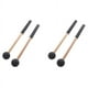 thumbnail image 1 of 2 Par de Mazos de Tambor de Lengua, Mazos de Tambor de Cabeza de Goma Suave, Palos para Tambores, Tambores de Lengua Y Percusión de Teclado, 1 of 5