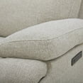 thumbnail image 6 of Liberty Furniture Power Recline Sofa with Charging Ports, Lumbar Support - Nathan Ginger Fabric, 6 of 10