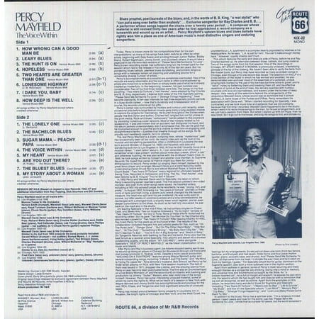 Percy Mayfield - Voice Within - Music & Performance - Vinyl