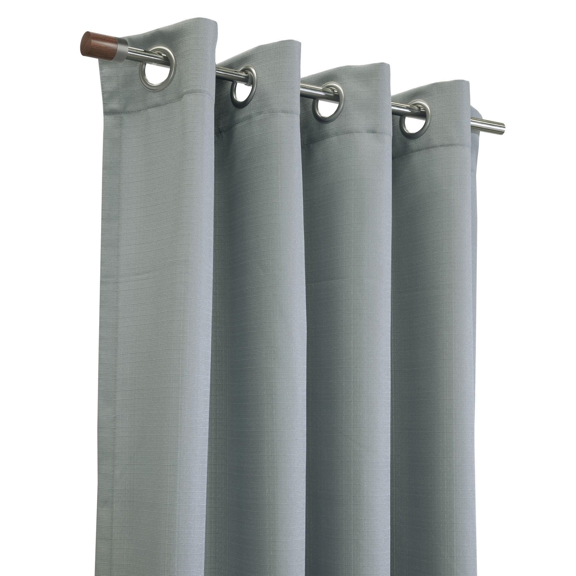 Loft Living Jarvis Light Filtering Grommet Indoor Curtain 52 x 84 in Blue