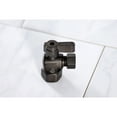 thumbnail image 2 of Kingston Brass KF4310ORB 1/2-Inch FIP x 3/8-Inch O.D. Comp Quarter-Turn Angle Shut-Off Valve in Oil Rubbed Bronze, 2 of 5