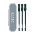 thumbnail image 1 of Mini Manual Nose Hair Razor, Set of 3pcs, Hair Removal Tool, Washable, Nose Trimmer, Safe for Everyone, Comes with Box, Suitable for All Ages, 1 of 8