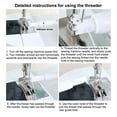 thumbnail image 4 of 3Pcs Sewing Needle Inserter Automatic Needle Threader Needle Threading Tool for Sewing Machine, 4 of 8