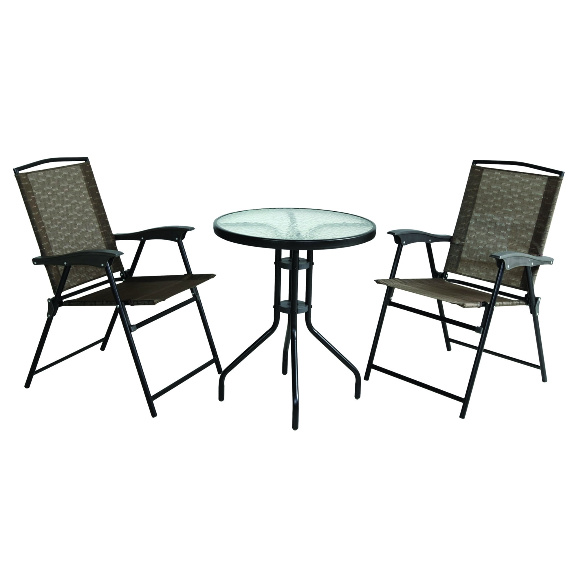 Three Piece Folding Chair and Table Set