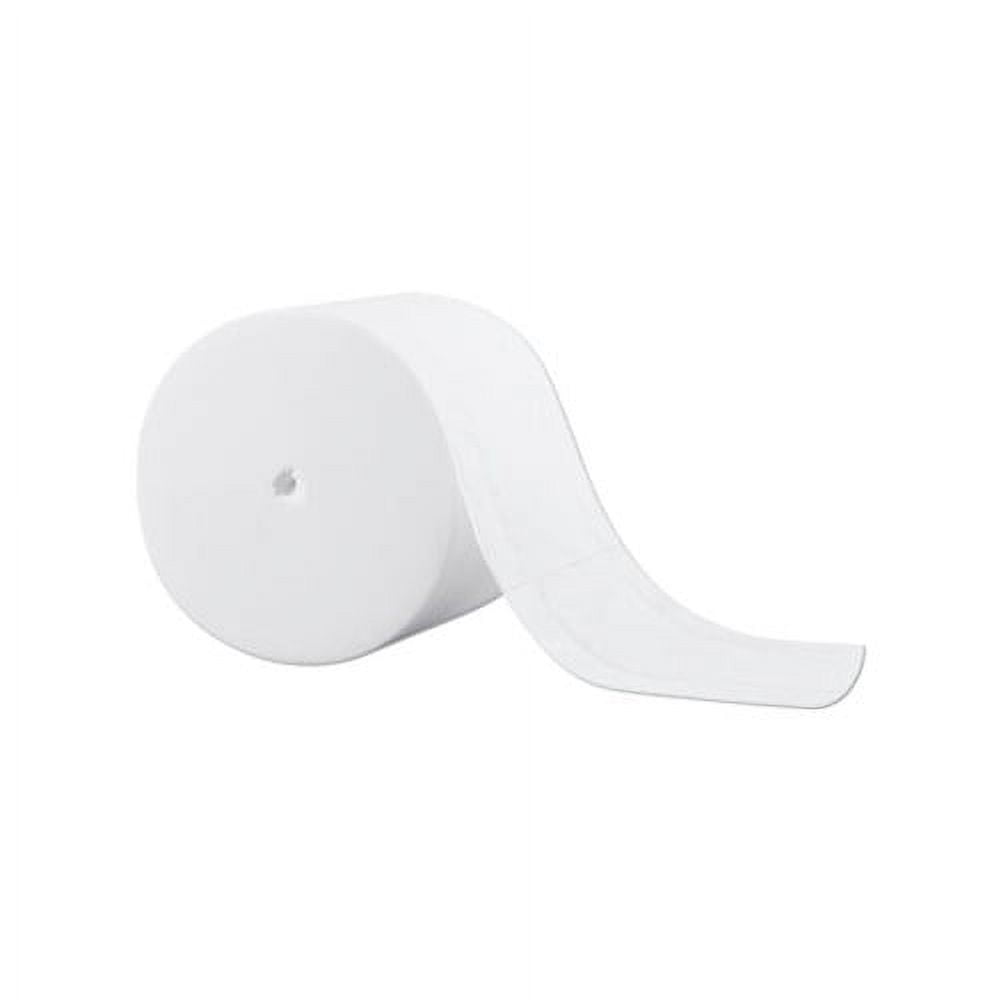 Essential Extra Soft Coreless Standard Roll Bath Tissue Septic Safe, 2-Ply, White, 800 Sheets/Roll, 36 Rolls/Carton