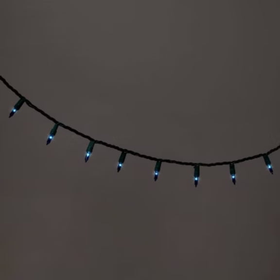 100ct Incandescent Smooth Mini Christmas String Lights with Green Wire