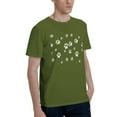 thumbnail image 2 of Dog Paw Men'S Basic Short Sleeve T-Shirt Moss Green 3x-Large, 2 of 5