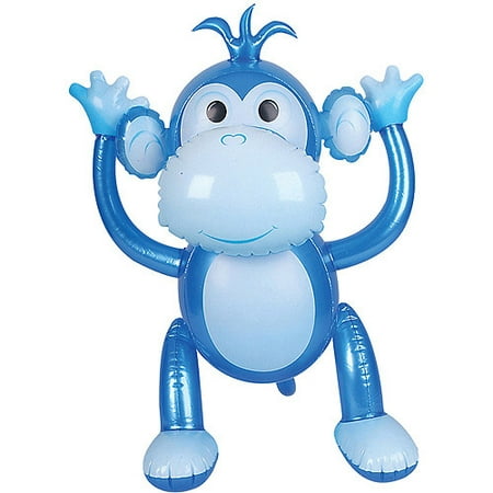 Inflatable Blue Monkey  Walmart  com