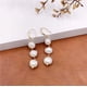 thumbnail image 3 of Aretes De Perlas Naturales Cultivadas Para Mujer Colgantes Pendientes Largos Hermosos Y Elegantes Para Dama, 3 of 4