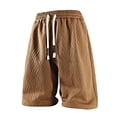 thumbnail image 5 of IhhxPro Men's Casual Shorts with Pockets Elastic Waist Board Men Quick Dry Swim Trunks Lightweight Loose Fit Summer Beach Activewear M-5XL, 5 of 6