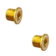 thumbnail image 3 of Eigraketly Cabeza de horquilla de bicicleta plegable, tubo M23, tuerca de fijación, tornillo de conexión, elevador de vástago de oro 2piezas, 3 of 6