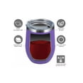 thumbnail image 4 of Vaso Termico 12oz Acero Inoxidable W/calor/frío Purpura Malubero Vaso Termico, 4 of 4