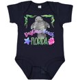 thumbnail image 3 of Inktastic Daytona Beach Florida Cute Swimming Manatee Boys or Girls Baby Bodysuit, 3 of 5